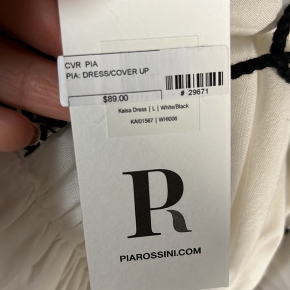 NWT Pia Rossini Kaisa Dress Cover up. Large - Picture 7 of 8